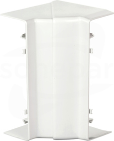 ISM10501P 185 x 55mm - PC/ABS - biel polarna Łącznik narożny wewnętrzny