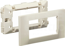 ISM15100 2x45 biały ADAPTER OSPRZĘTU 45x45mm