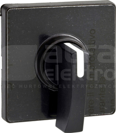 KAD1H GŁOWICA OPER 60X60MM CZARNA
