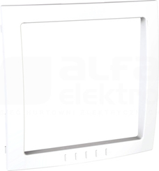 UNICA COLORS bialy Ramka 1-krotna