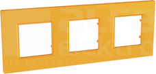 UNICA QUADRO cytrus Ramka 3-krotna