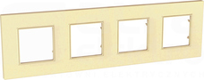 UNICA QUADRO candy Ramka 4-krotna