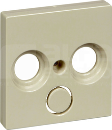 MERTEN M kremowy Płytka centralna gn.anten.2x/3x