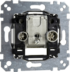 MERTEN M Mechanizm gn.ant.2xFM/TV przelot.
