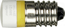 MERTEN E10 230VAC/DC żółty Żarówka