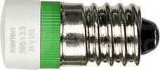 MERTEN E10 24VAC/DC zielony Żarówka
