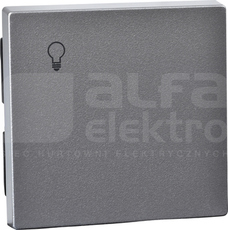 MERTEN M aluminium Klawisz z symb.światło