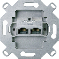 MERTEN M 1xRJ45 8/8 kat.6 kremowy Wkład gniazda komp.