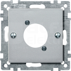 MERTEN SYSTEM M aluminium Płytka centralna złącza audio XLR