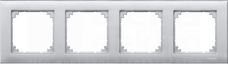 MERTEN M-PLAN aluminium Ramka 4-krotna