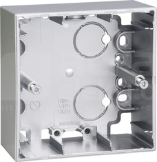 MERTEN M aluminium Puszka natynkowa 1-krotna