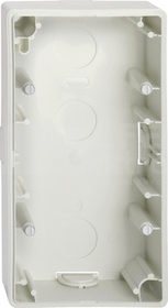 MERTEN ARTEC/M-SMART biały Adapter natynkowy 2-krotny