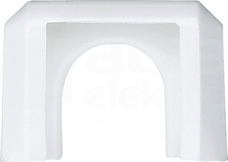MERTEN M-SMART 15mm aluminium Wypust kablowy