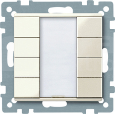 MERTEN KNX kremowy Przycisk 4-krotny plus