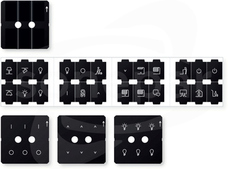 KNX Fusion zestaw ikon Plakietka