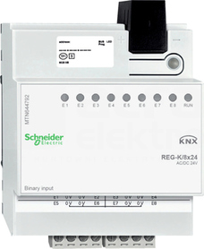 MERTEN KNX 8x24 REG-K szary Wejście binarne