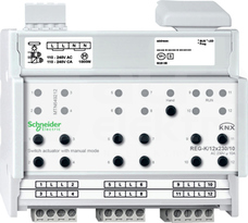 MERTEN KNX 12x230/10 REG-K Aktor załączający uruch.ręcz.