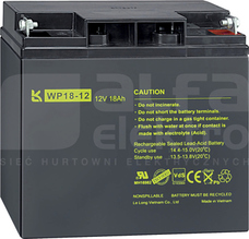 MERTEN KNX 18Ah Akumulator żelowy ołowiowy