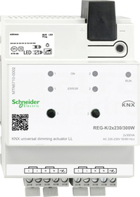 MERTEN KNX LED 2x230/300W Ściemniacz uniwersalny