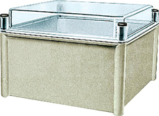OBUDOWA 540x720x230 DRZWI PRZEZROCZYSTE
