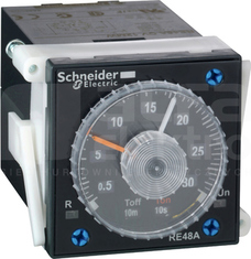 RE48 0,02s-300h 24-240VAC 2OC Przekaźnik czasowy