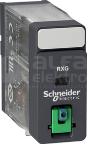 RXG 1CO 10A 12VDC Przekaźnik elektromechaniczny z blokiem przyłącz.