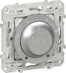 ODACE obrotowy aluminium Termostat elektroniczny
