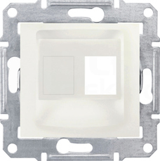 SEDNA RJ45 AMP/MOLEX kat.5e kremowy Płytka gn.komputerowego