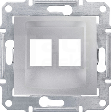 SEDNA 2xRJ45 AMP/MOLEX aluminium Płytka gn.komputerowego