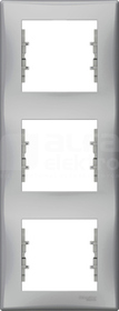 SEDNA aluminium Ramka 3-krotna pionowa