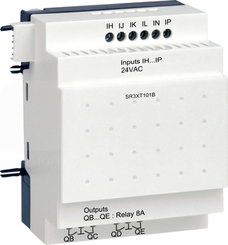 SR3XT101B 24VAC ZELIO LOGIC ROZSZERZENIE 6WE DI/4WY_P