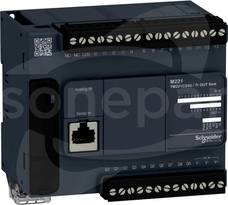 M221 TM221C24U  RJ45 14 wejść 10 wyjść NPN 24VDC Sterownik kompaktowy