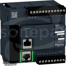 M221 TM221CE16U  RJ45  9 wejść 7 wyjść NPN 24VDC Sterownik kompaktowy