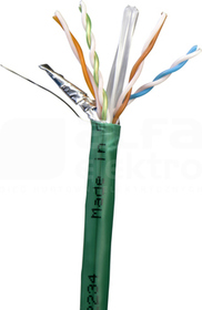 F/UTP 4P CAT6A LZH (500m) Przewód teleinformatyczny