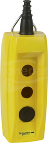 XACB020 pusta z 2 otworami żółta Kaseta sterownicza