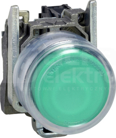 XB4BP383M5EX 1NO ZIELONY 230VAC PRZYCISK PODŚWIETLANY EX