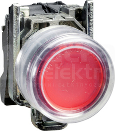 XB4BP483M5EX 1NC CZERWONY 230VAC PRZYCISK PODŚWIETLANY EX