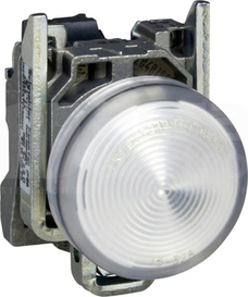 XB4BVM1EX 230V, BIAŁY WSKAZNIK SWIETLNY WBUDOW.LED