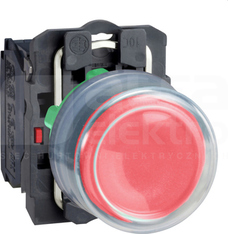 XB5AP42*N/Z, CZERWONY, OKAPT PRZYCISK Z SAMO.POWROTEM