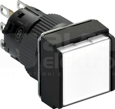 XB6ECA11P 1NO biały PRZYCISK KRYTY KWADRAT