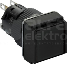 XB6ECA21P 1NO czarny PRZYCISK KRYTY KWADRAT