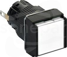 XB6ECV1BP Biały 24V DC 16mm Plastikowy Lampka