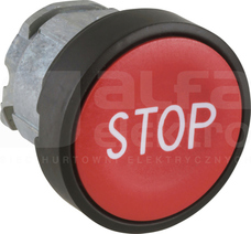 ZB4BA4347*KRYTY CZERWONY NAPED PRZYCISKU Z SAMO POWR.
