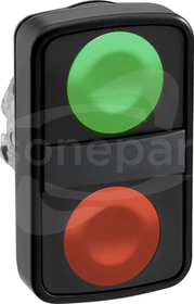 ZB4BA73407 2  FI22 zielony/czerwony Przycisk