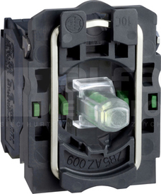 ZB5AW0G33*2N/O,110V,ZIELONY KORPUS,WBUD.LED,ZAC.SRUBOWE