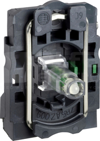ZB5AW0G514*N/O,110V,ŻÓŁTY KORPUS,WBUD.LED,ZŁ.WTYKOWE