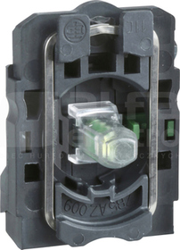 ZB5AW0G52*N/Z,110V,ŻÓŁTY KORPUS,WBUD.LED,ZAC.ŚRUBOWE