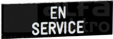 ZBY02111*BIALE EN SERVICEC ETYKIETA 8X27 DO RAMKI 30X40
