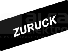 ZBY02206*BIALE ZURUCK CZAR ETYKIETA 8X27 DO RAMKI 30X40