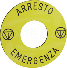 Harmony XB6 ZB6Y7630 FI45 Etykieta